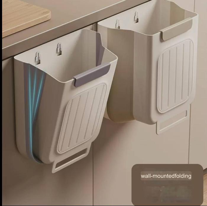 🧼 نظم در آشپزخانه با سطل زباله تاشو کابینتی | راه‌حل هوشمند برای فضاهای کوچک