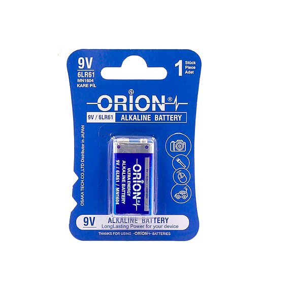باتری 9 ولتی اوریون